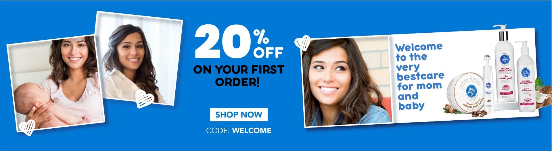 Welcome - 20% Off On your First Order